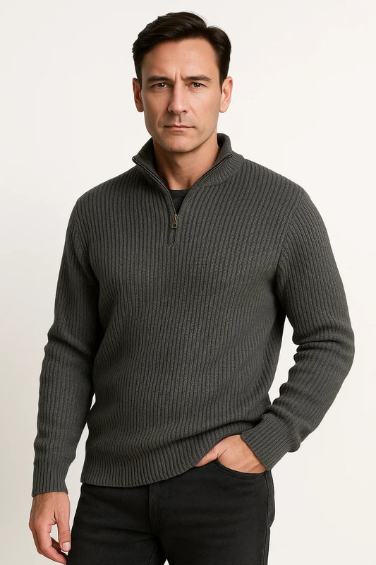 Men's Cashmere Sweater 100% Cashmere Long Sleeve