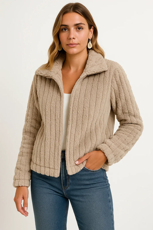 Women's Long Cardigan Black Soft Stretchy With Zipper Comfortable Flattering Silhouette