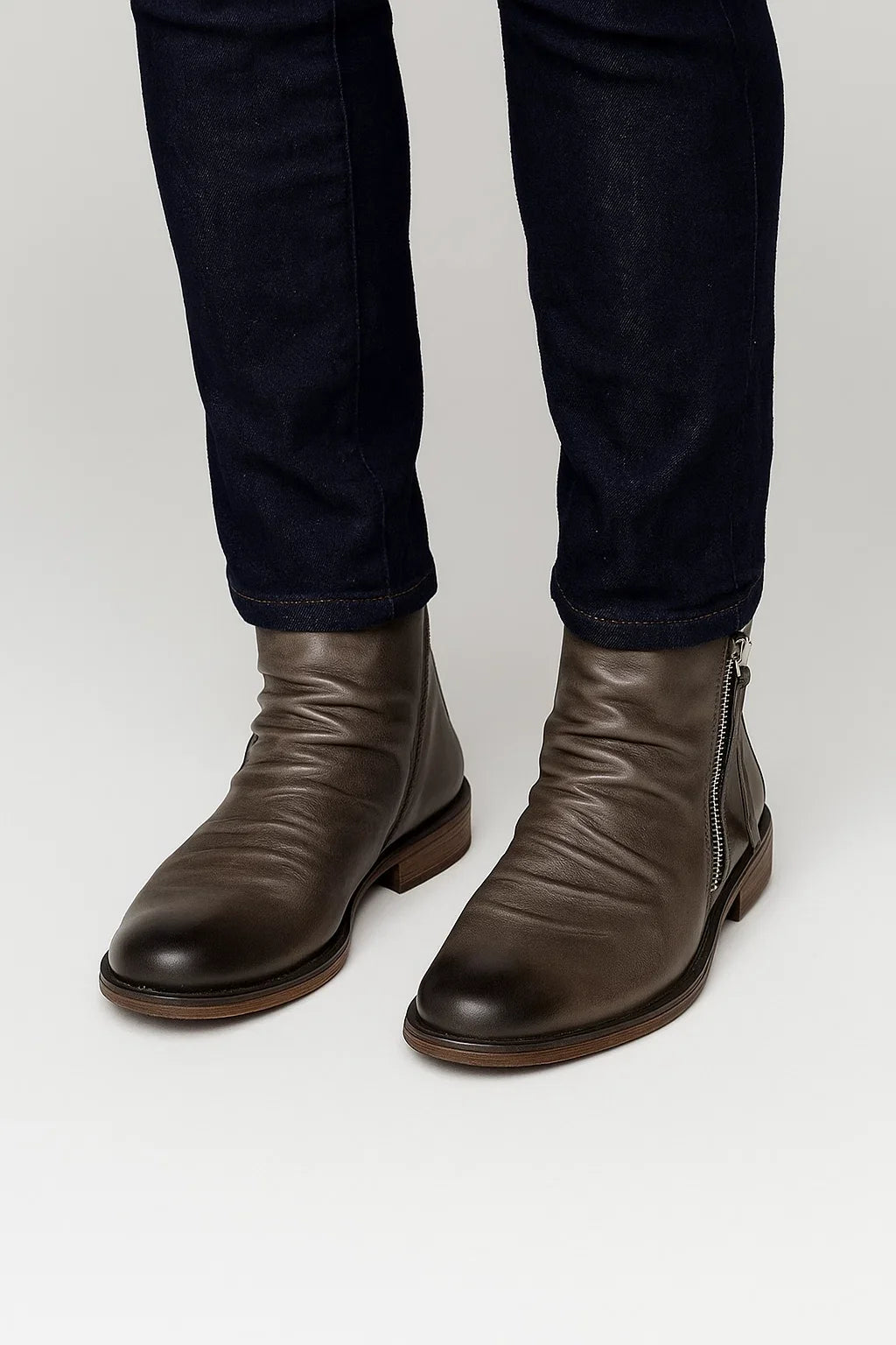 Men's Chelsea Boots Genuine Leather Classic Design All-Day Comfort