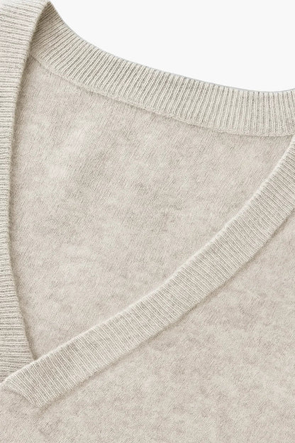 Men's Cardigan Merino Wool V-Neck Classic Knitwear