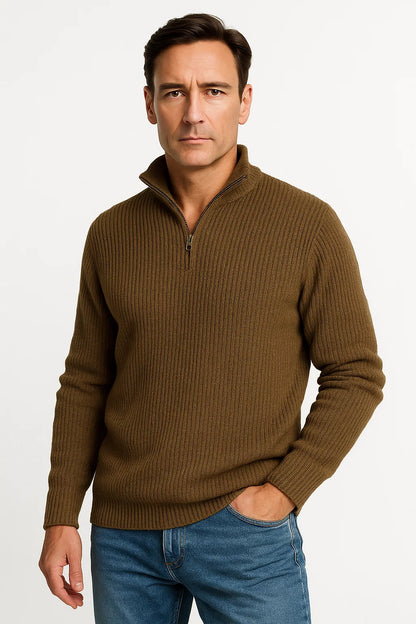 Men's Cashmere Sweater 100% Cashmere Long Sleeve