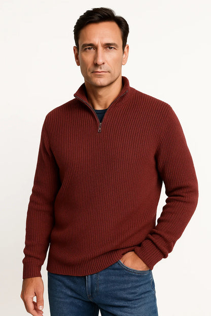 Men's Cashmere Sweater 100% Cashmere Long Sleeve