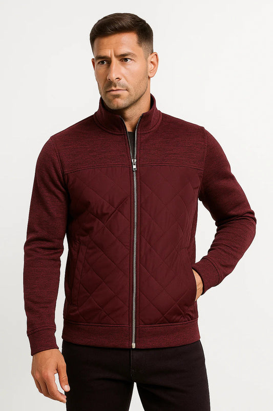 Men's Casual Vest Lightweight Fabric Zipper Design