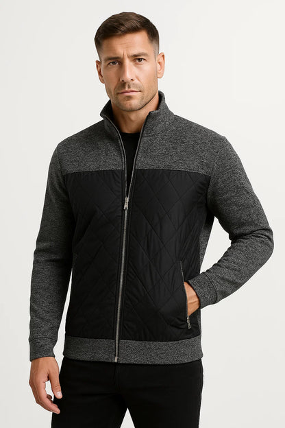 Men's Casual Vest Lightweight Fabric Zipper Design
