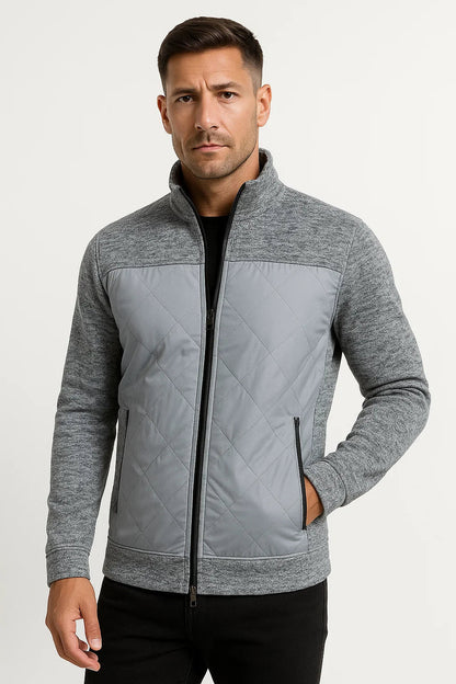 Men's Casual Vest Lightweight Fabric Zipper Design