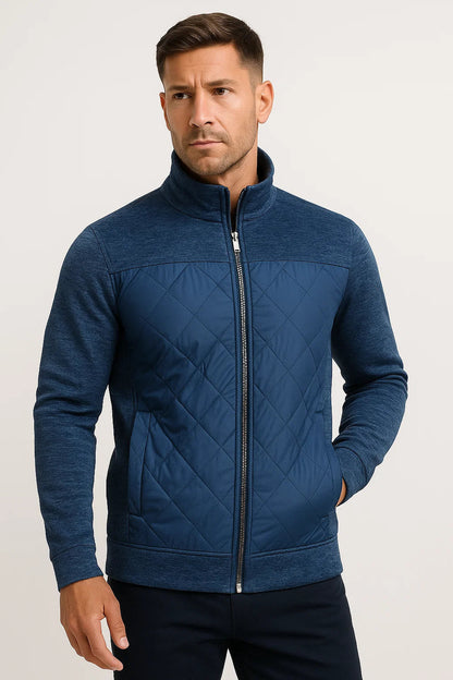 Men's Casual Vest Lightweight Fabric Zipper Design