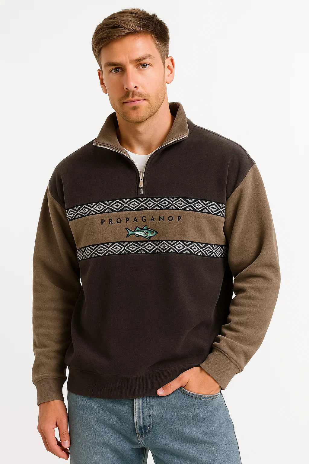Men's Sweater Lightweight Cozy Casual Fit Autumn