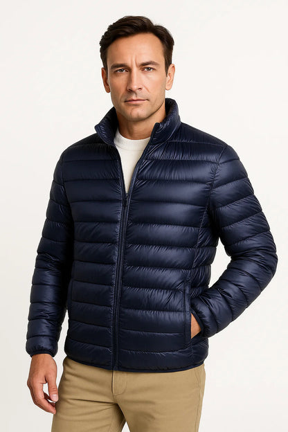 Men's Winter Jacket Insulated Puffer Bomber Style