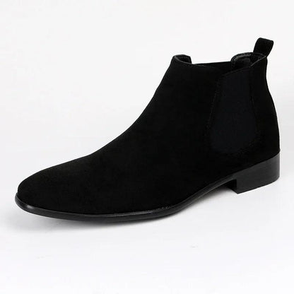 Men's Chelsea Boots Faux Suede Classic Design Slip-On