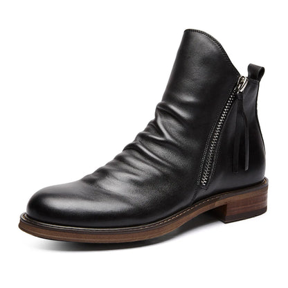 Men's Chelsea Boots Genuine Leather Classic Design All-Day Comfort