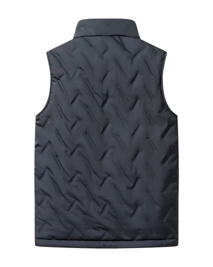 Men's Down Vest Cotton Fleece Warm Plus Size 5XL Casual Jacket