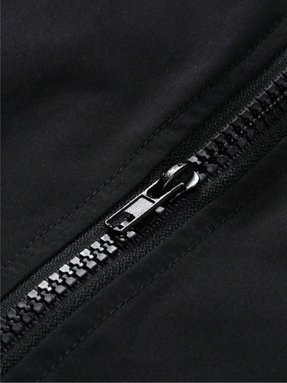Men's Jacket Lightweight Color-Blocked Windproof Casual Wear