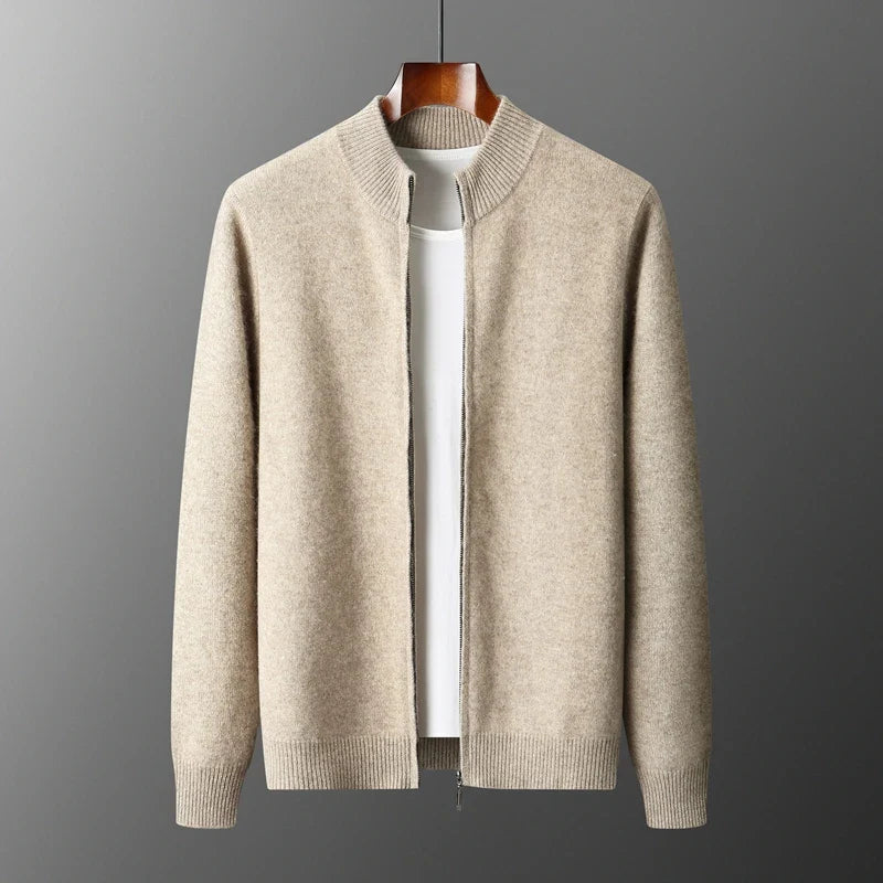 Arden Mock-Zip Cardigan