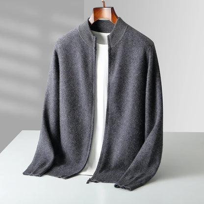 Arden Mock-Zip Cardigan