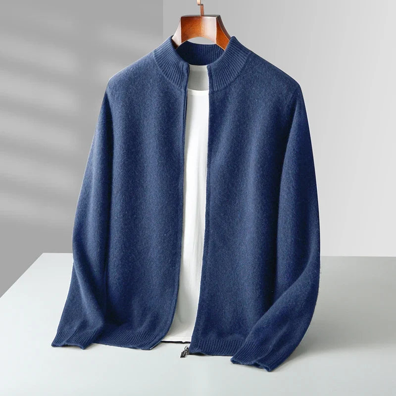 Arden Mock-Zip Cardigan