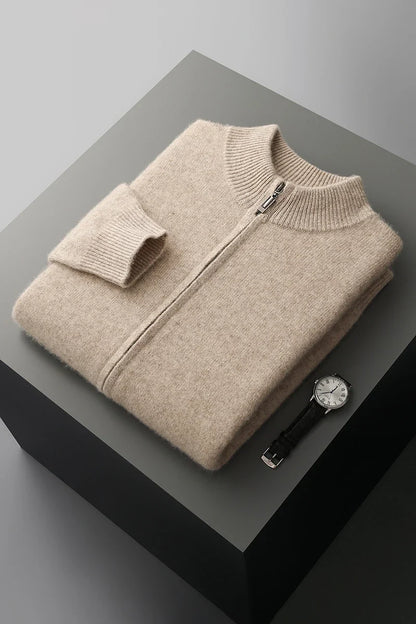 Arden Mock-Zip Cardigan