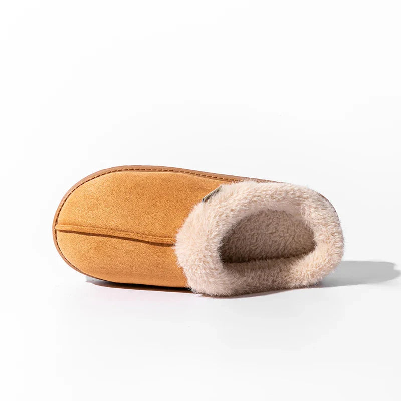Women's Slippers Fluffy EVA Thick Sole Indoor Anti-Slip Warm Comfort