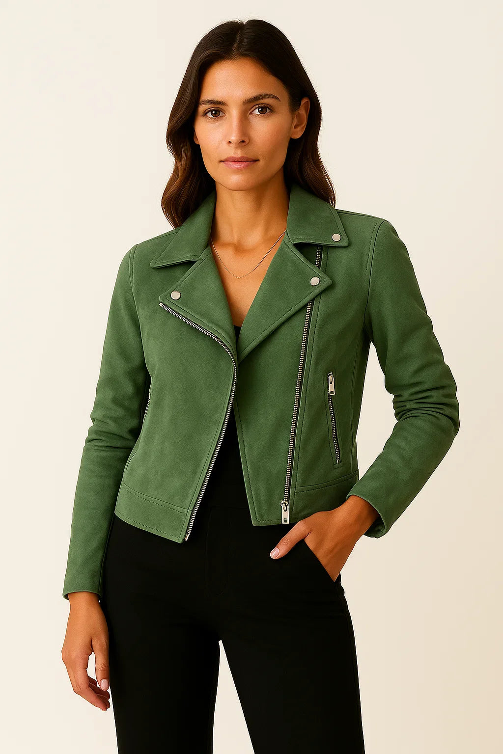 Women's Vest Lightweight Fabric Casual Design with Zipper and Pockets