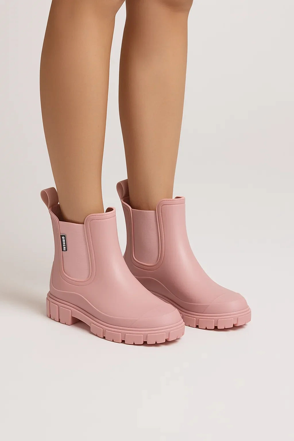 Women's Waterproof Rubber Boots Modern Design Anti-Slip Sole Outdoor Rainboots