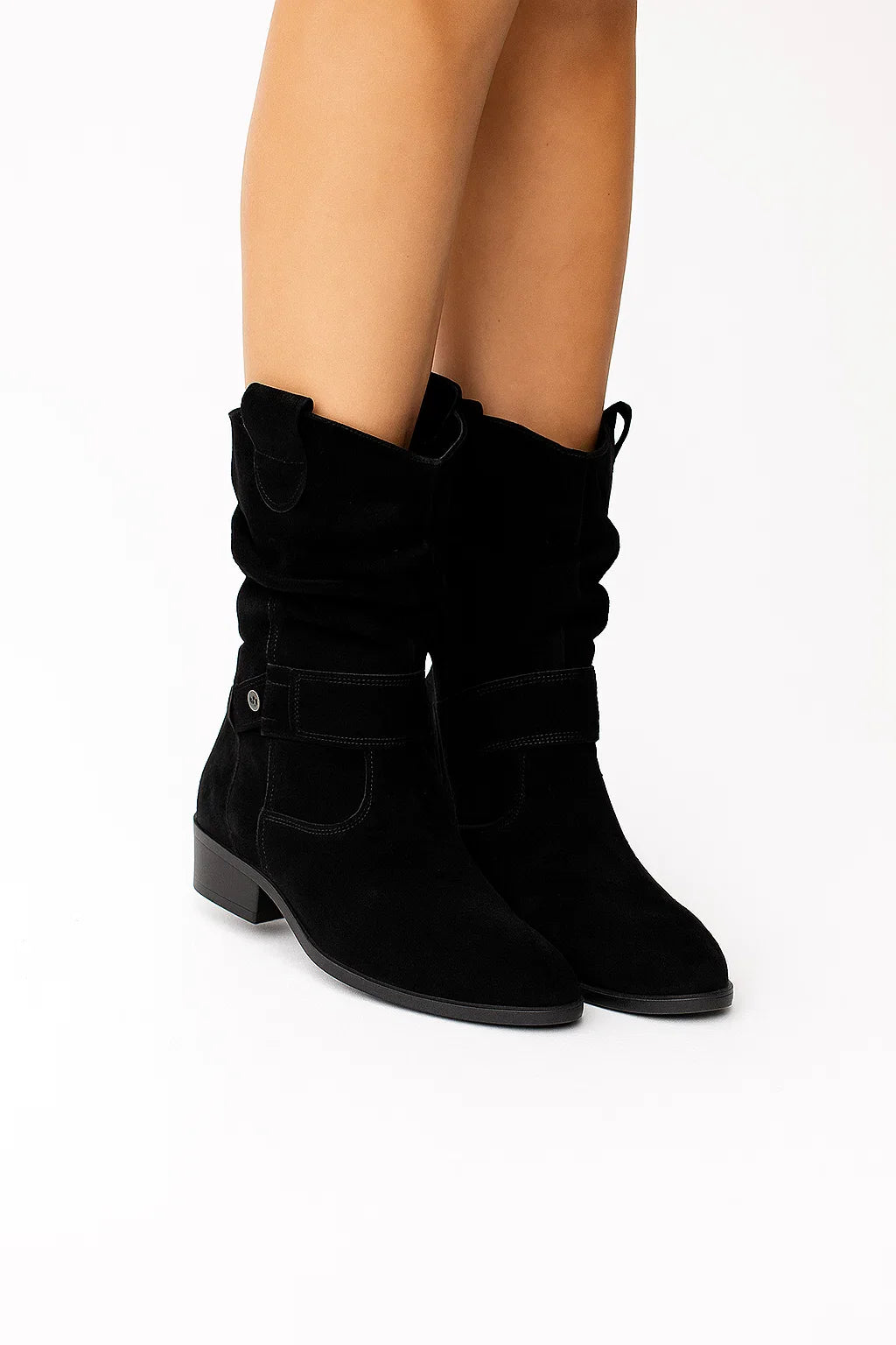 Women's Ankle Boots Leather Beige Comfortable Stylish Fashion Boots