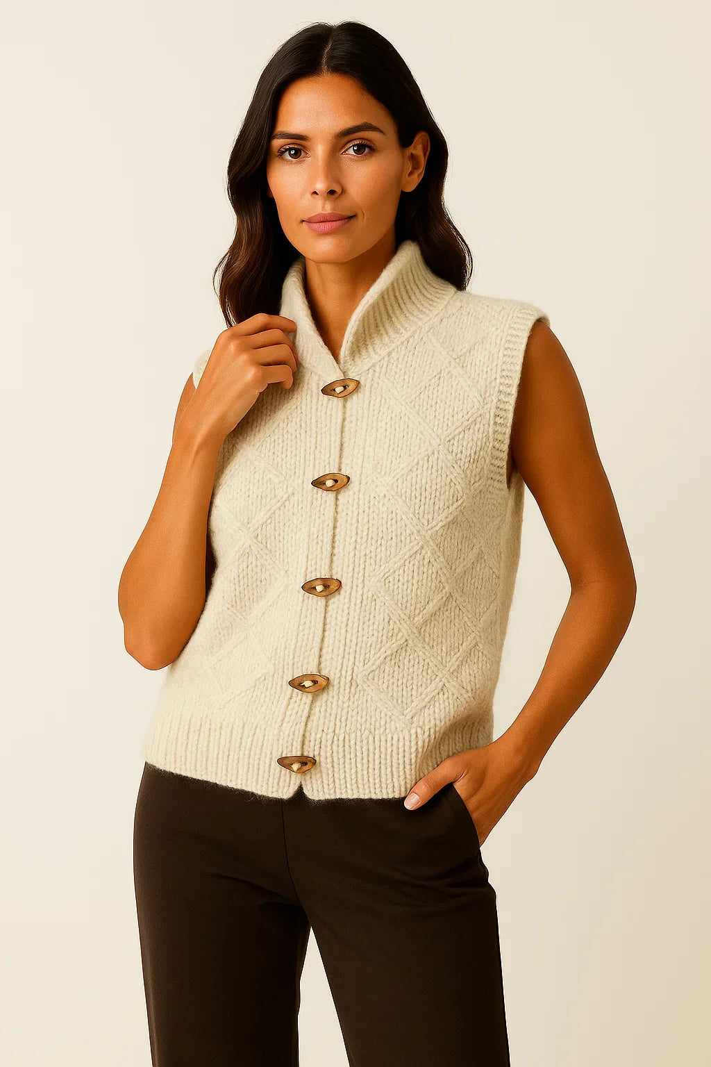 Women's Fleece Cardigan Grey Soft Zipper Relaxed Fit Ideal For Layering