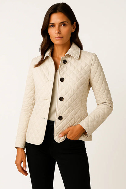 Women's Puffer Jacket Lightweight Quilted for Winter Comfort