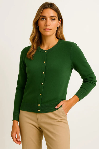 Women's Cardigan Long Sleeve Soft Knit Loose Fit