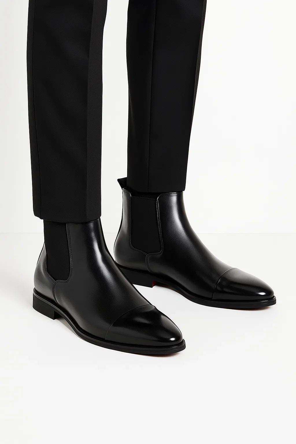 Men's Chelsea Boots Premium Leather Comfortable Everyday Wear