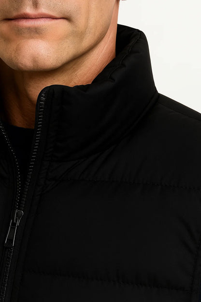 Men's Puffer Vest Lightweight Slim Fit Sleeveless Down Jacket
