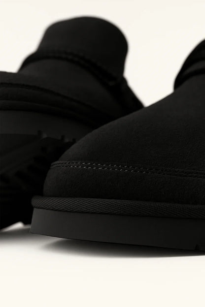 Women's Velvet Slippers Casual Thick Sole Back Strap