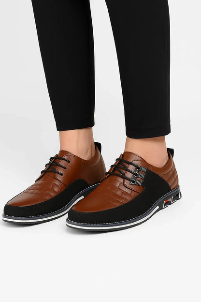 Men's Oxford Shoes Leather Ergonomic Design Comfortable Support