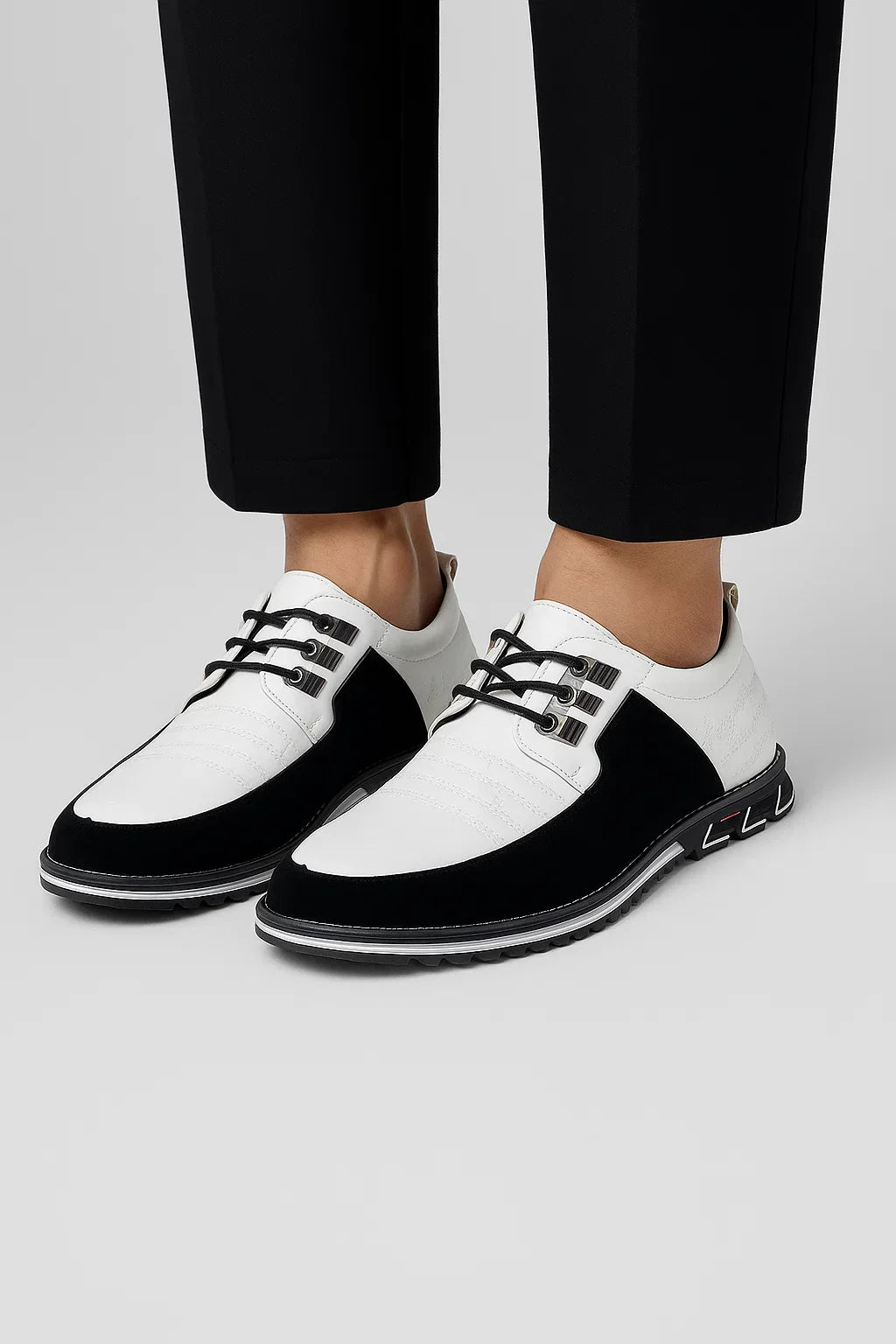Men's Oxford Shoes Leather Ergonomic Design Comfortable Support