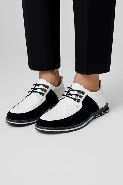Men's Oxford Shoes Leather Ergonomic Design Comfortable Support