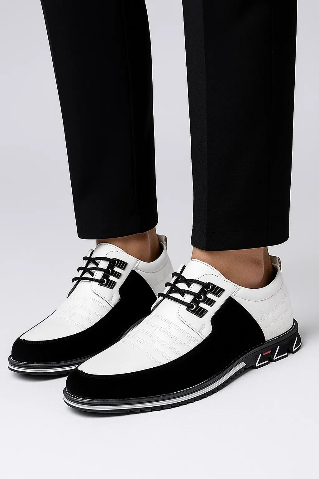 Men's Oxford Shoes Leather Ergonomic Design Comfortable Support