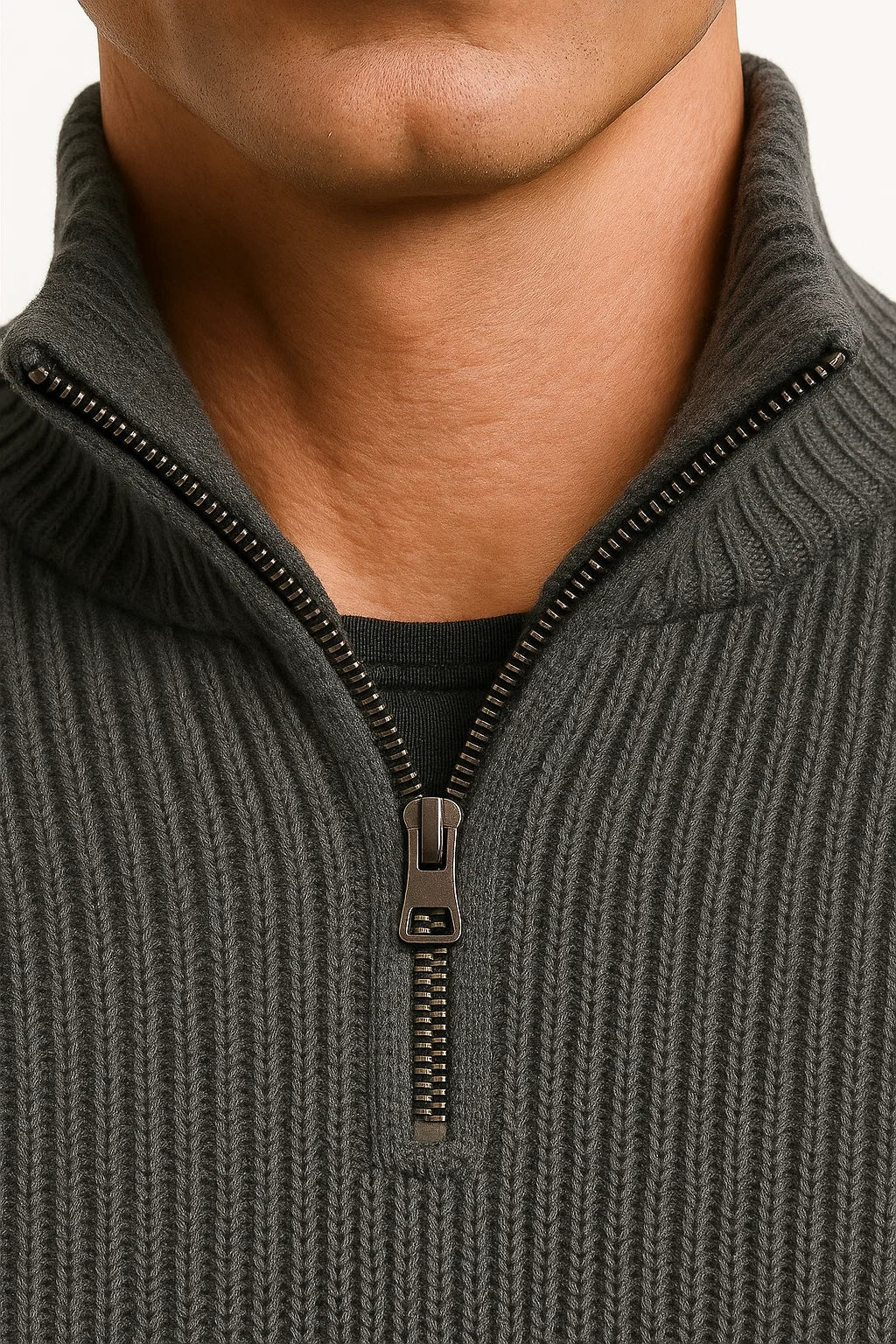 Men's Cashmere Sweater 100% Cashmere Long Sleeve