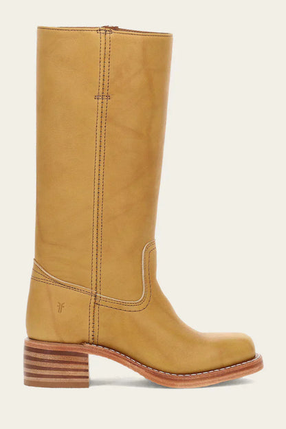 Women's Knee High Boots Black Leather Trendy Durable Design