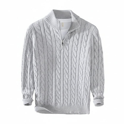 Windsor™ Heritage Cable Knit Half-Zip Sweater